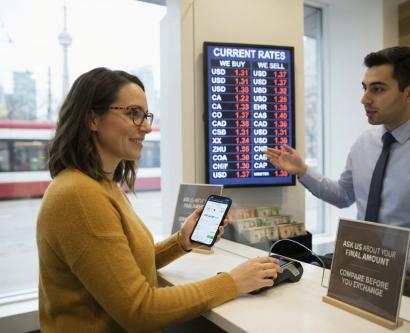 Is Your Exchange Rate in Toronto Really a Good Deal?